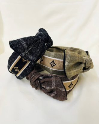 LV Classic Checkered Head Bands (choose any)