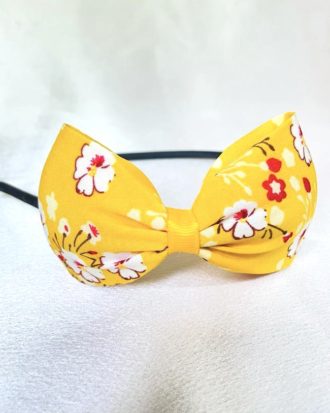 Yellow Bow Kid's Headband