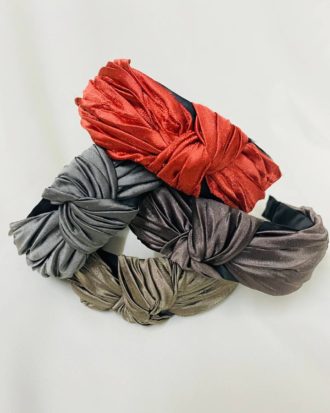 Rosy Satin Head Bands (choose any)