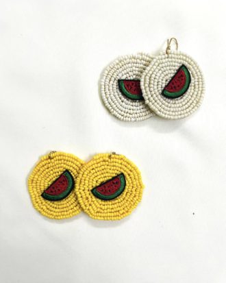 Watermelon Beaded Ear Accessory (choose a Pair)