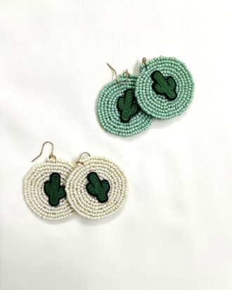 Cacti Beaded Ear Accessory (choose a Pair) (Copy)