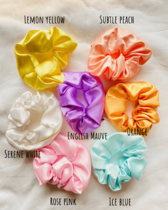Zipper Scrunchies (choose any)