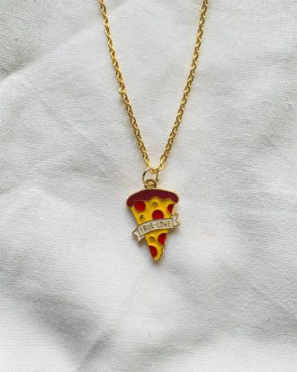 Pizza Love Neck Piece