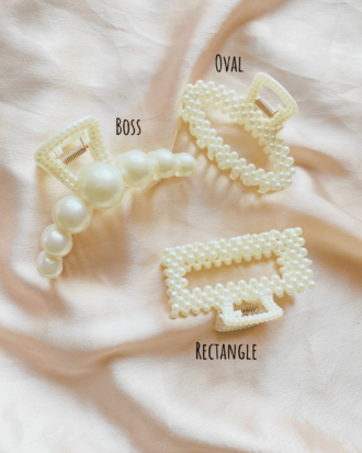 Pearl Barrette (choose any)