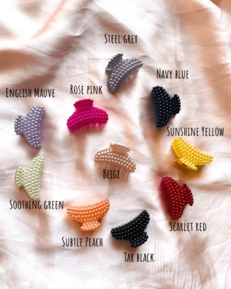 Cute Embossed Barrette (choose any)