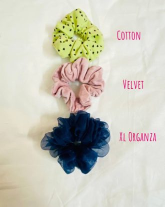 Cute Polka Scrunchies