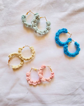 Pretty Cute Macrame Ear Loops